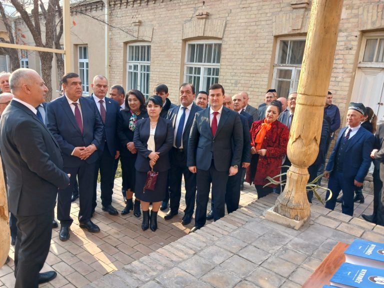 Presentation of Gifts to the House-Museum of Sadriddin Ayni in Samarkand