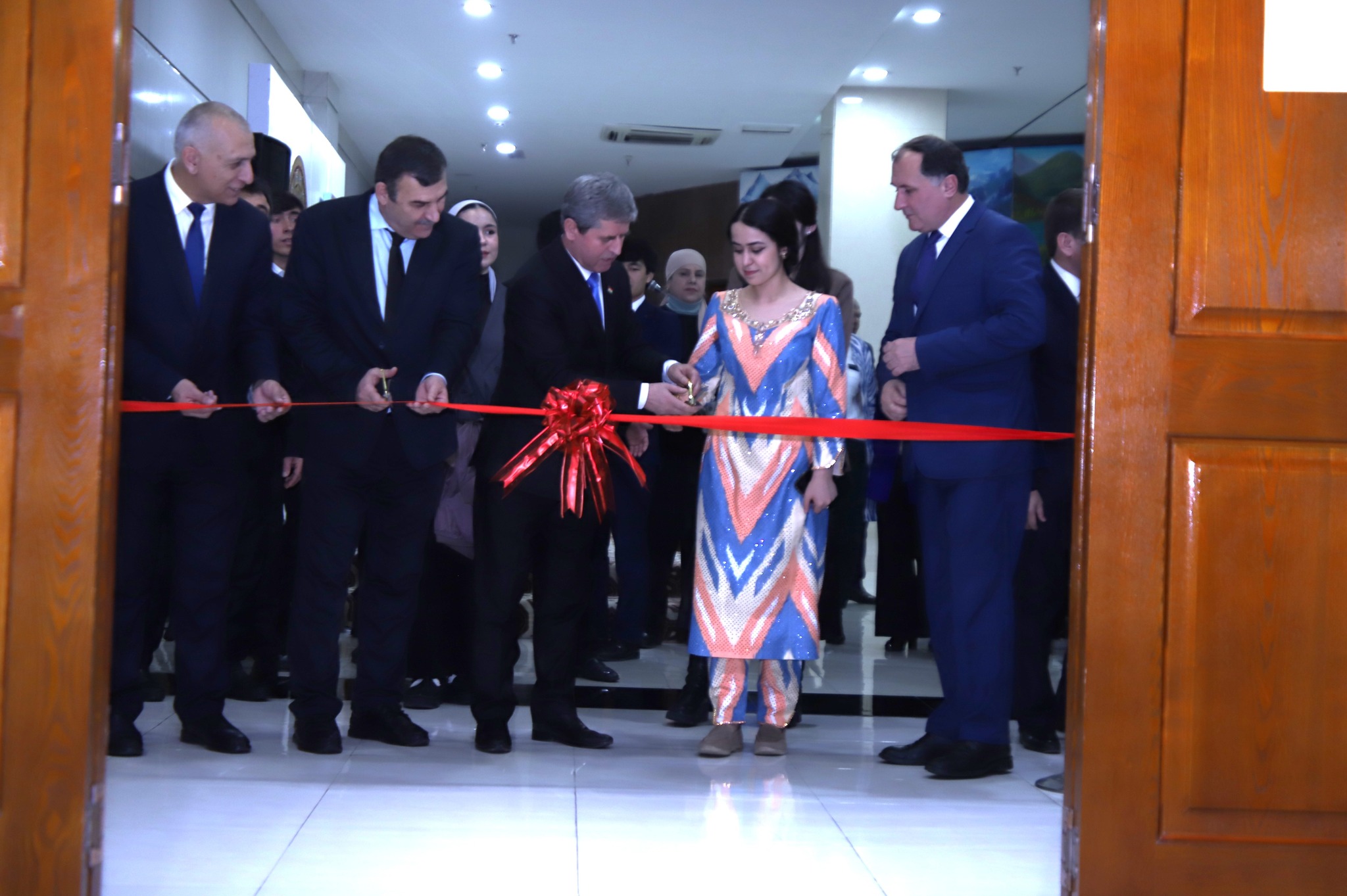 Открытие выставки «Отражение достижений победителей …